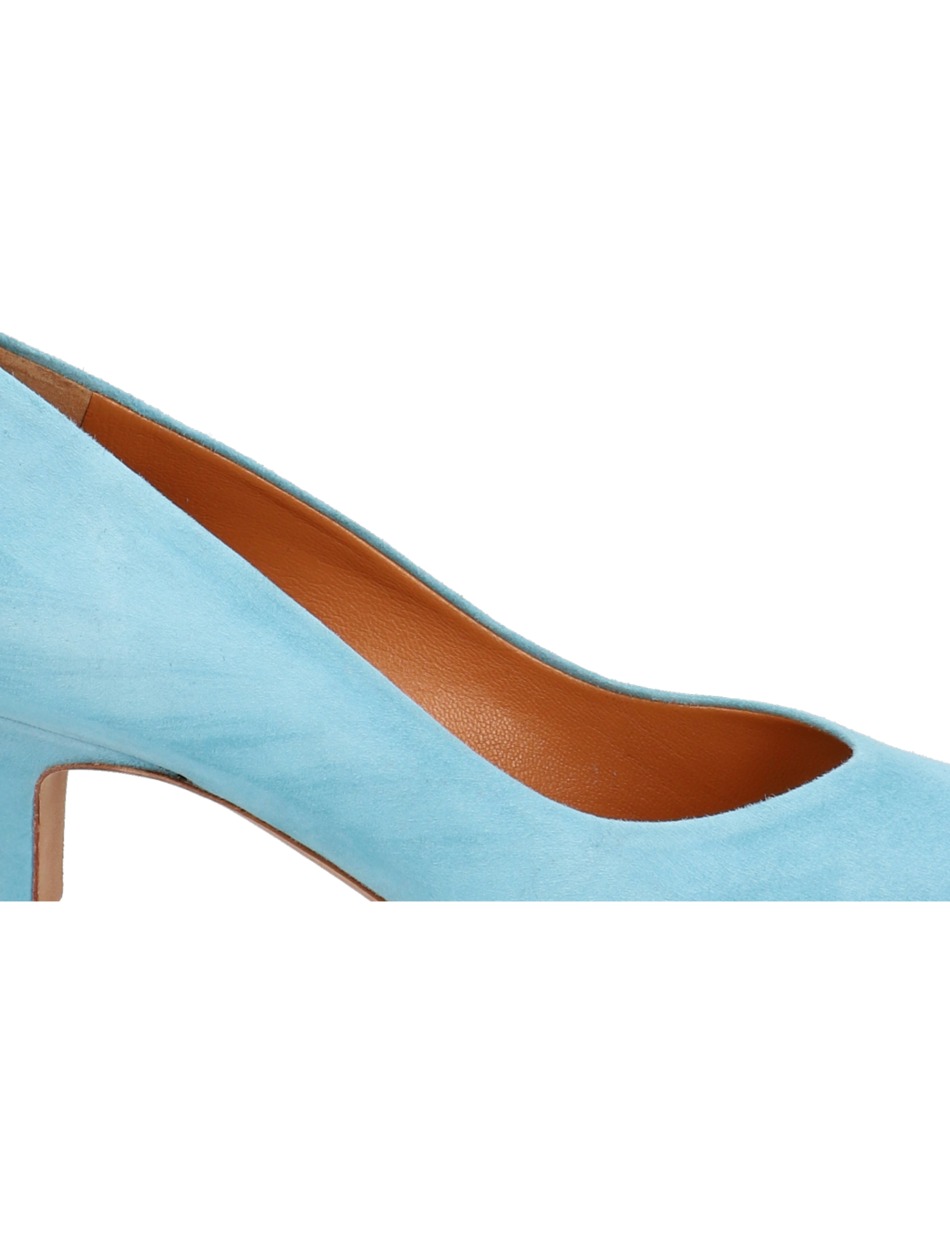 Veloursleder Pumps