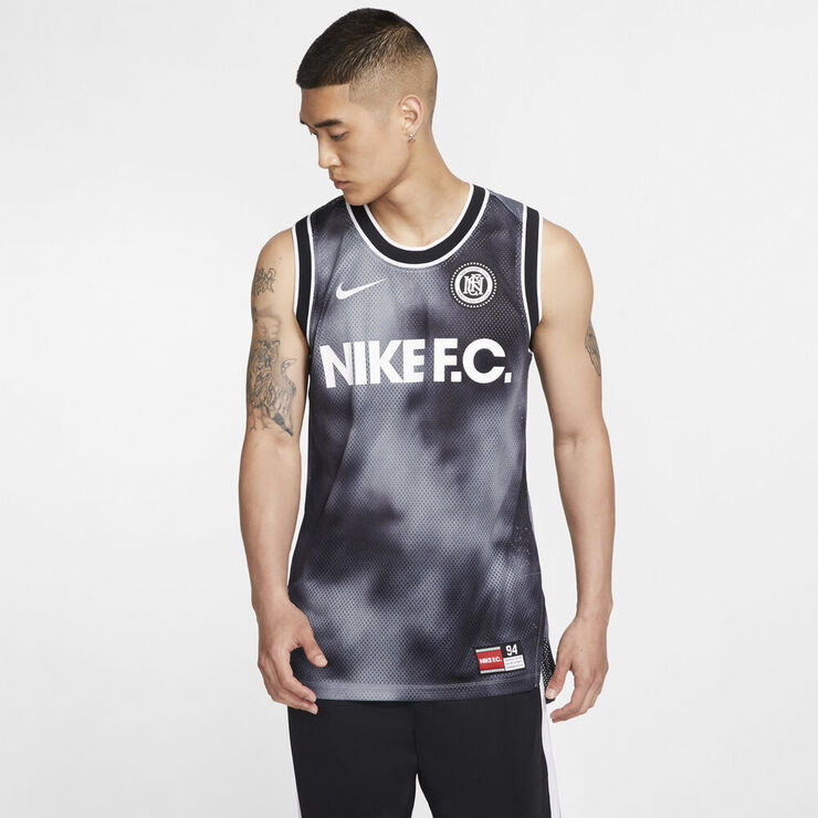 Nike F.c. Sleeveless Soccer Tank Top Sort