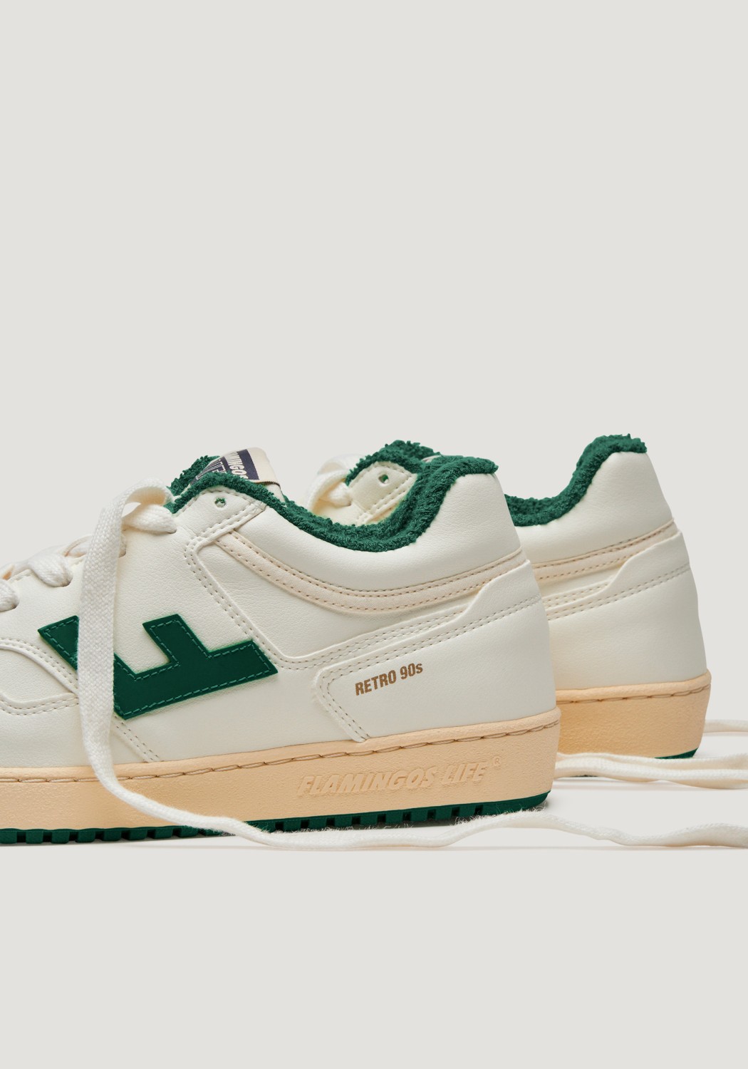 Flamingos Life Sneaker Retro 90's Pearl Vanilla Forest