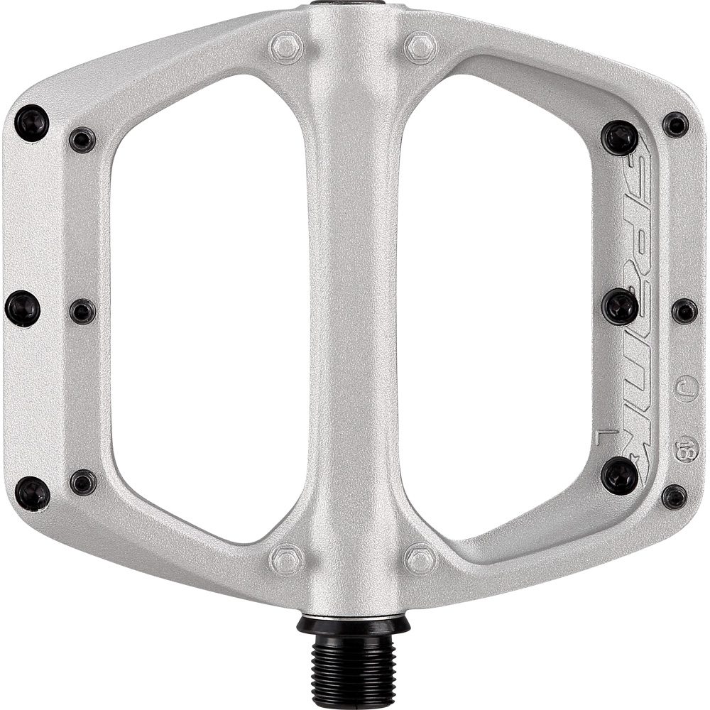 Spank Spoon DC Flat Pedal silber
