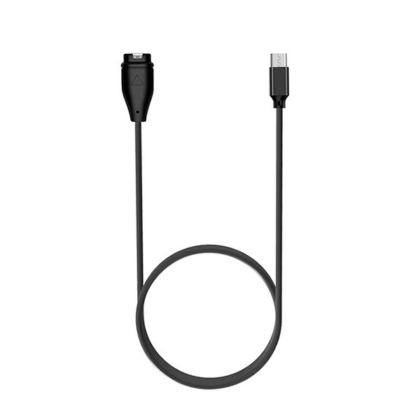 Carregador USB-C Charger de Smartwatch para Garmin Forerunner 970 Black