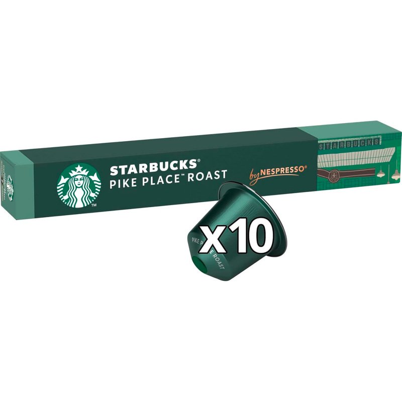 Capsules de café Starbucks Pike Place - Boîte de 10