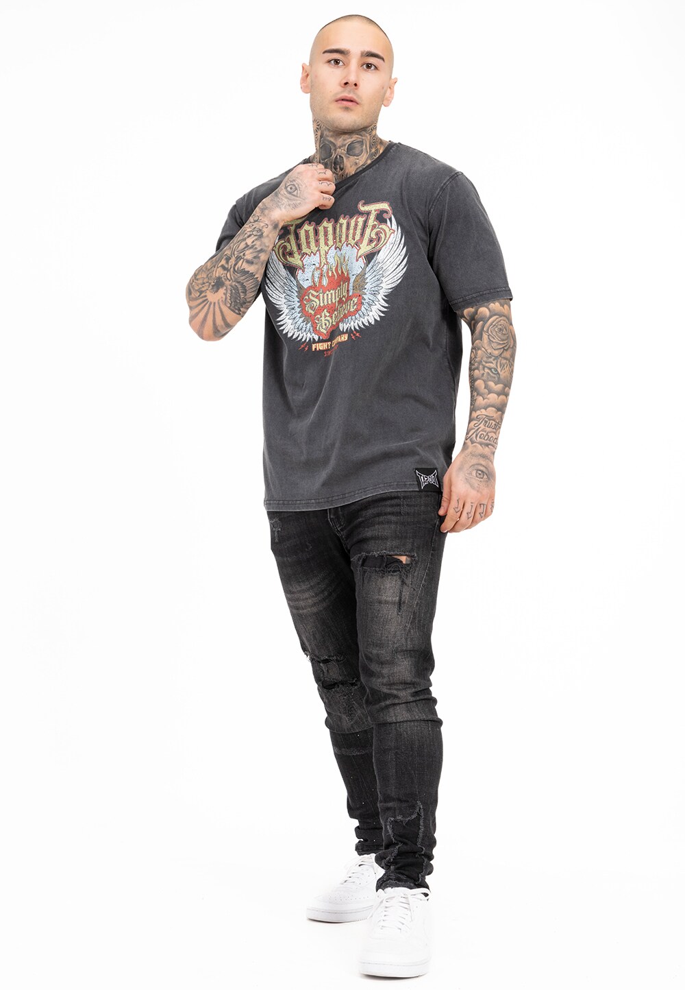 Tapout Herren T-Shirt lockere Passform DELLANO