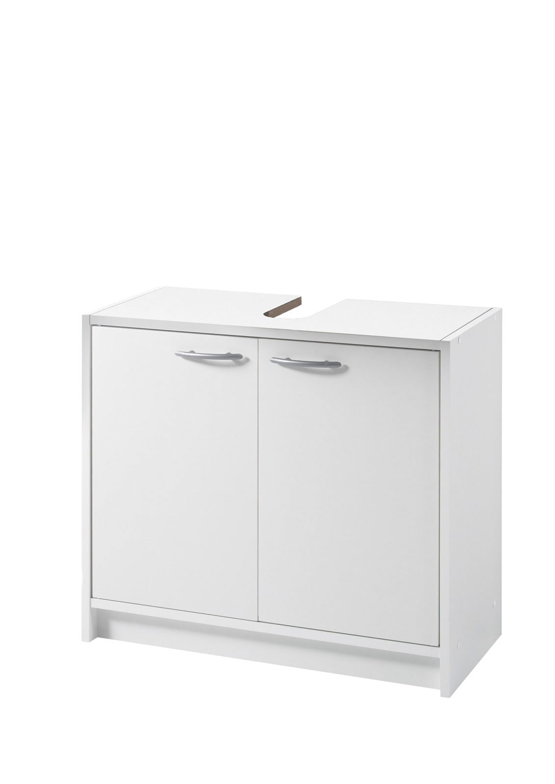 Waschbeckenunterschrank Smash Weiß Nachbildung ca. 62,8 x 55 x 28,5 cm