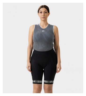 Cuissard Femme Sans Bretelle Alé Strada Noir/Blanc