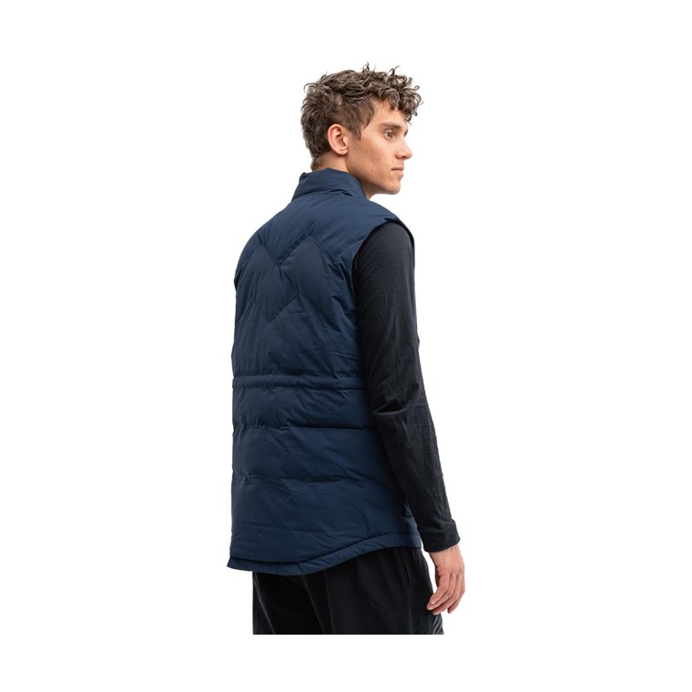 Mountain Works Utility Thermal Vest Dress Blue
