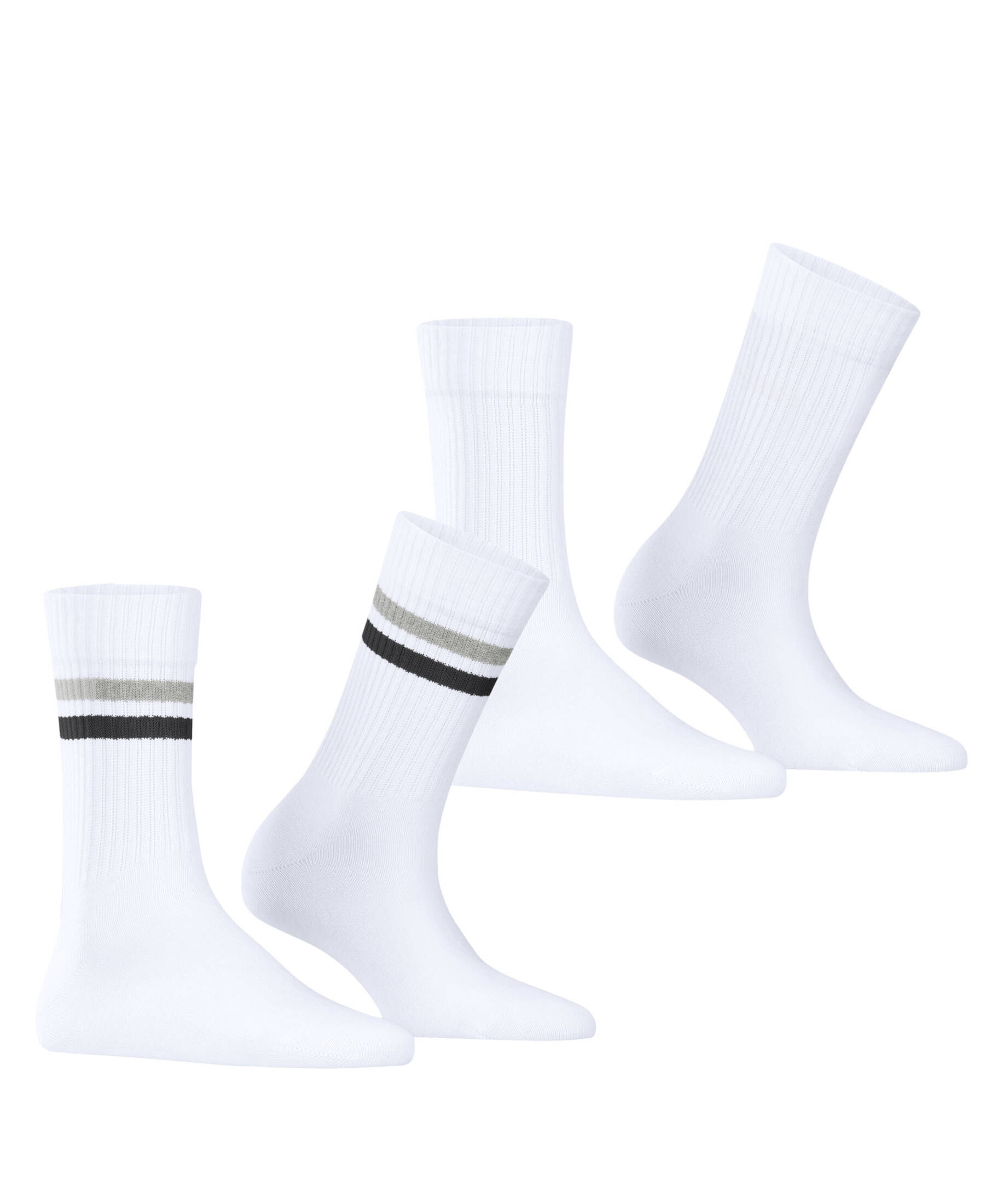 Esprit| Damen Socken Tennis Stripe 2-Pack