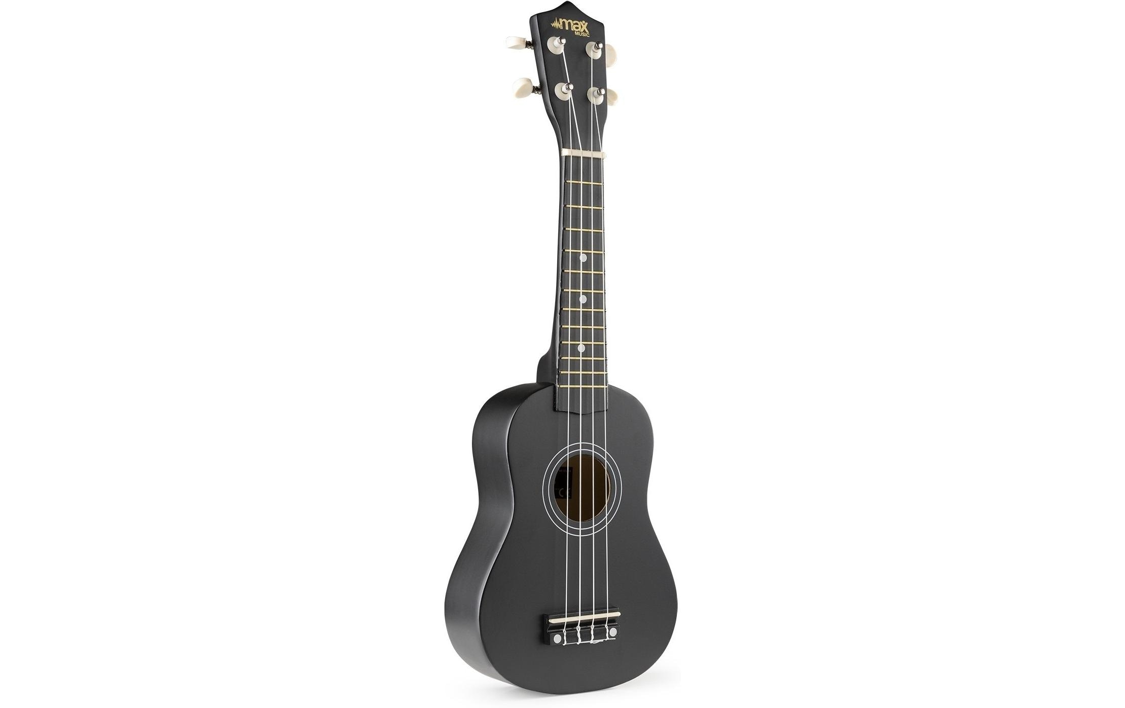 Ukulele »UKEY Set Soprano Schwarz 21 Zoll« Holzart: Linde (China)