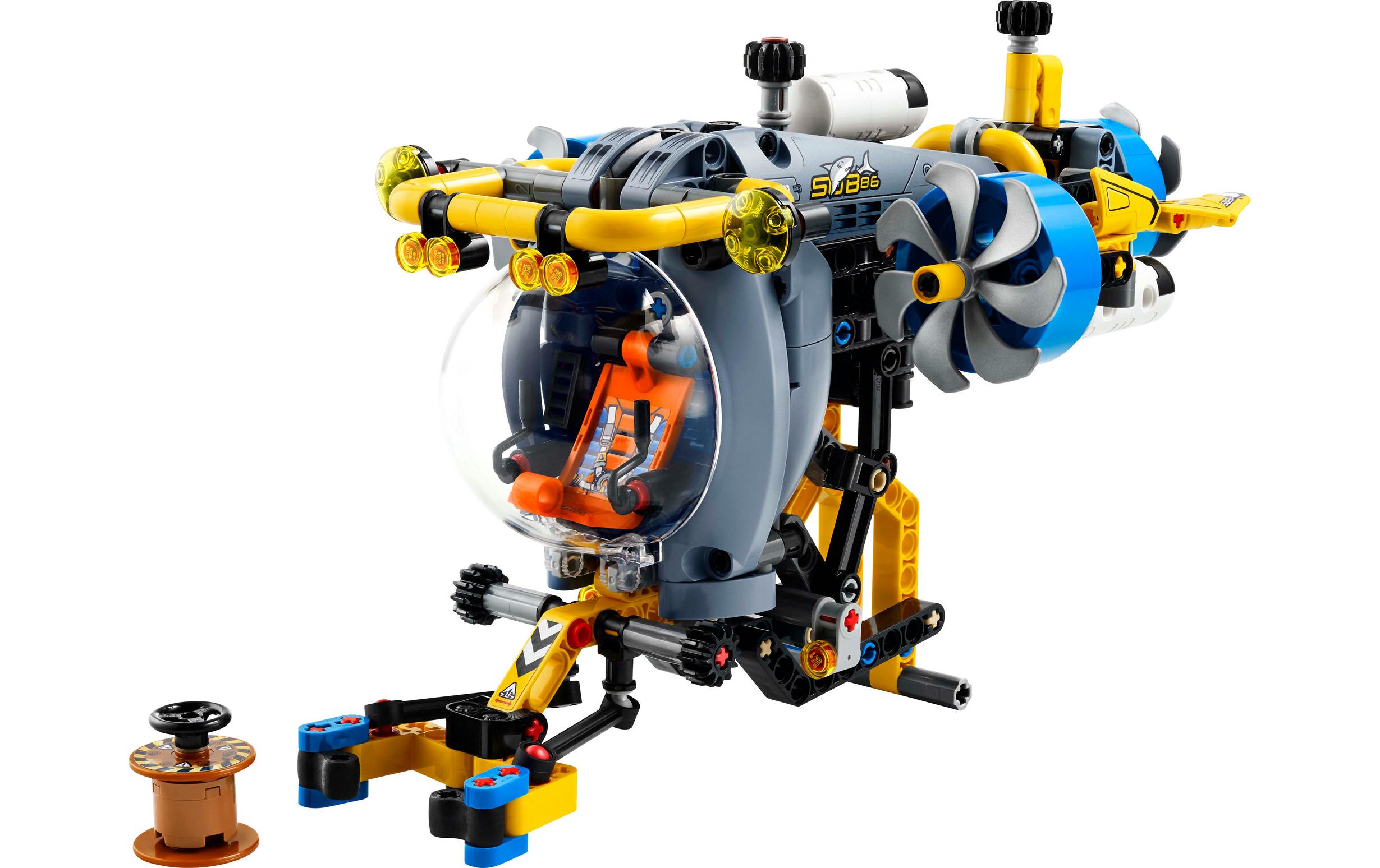 Technic Tiefseeforscher U-Boot 42201Spannendes Forscherspielzeug für Kinder, die U-Boote lieben