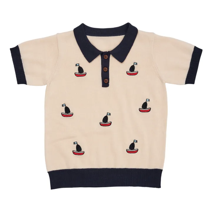 Copenhagen Colors Polo Bateaux | Crème