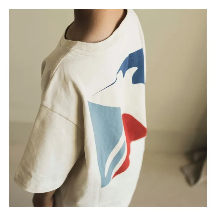 Jenest T-Shirt Oversize Mase | Ecru