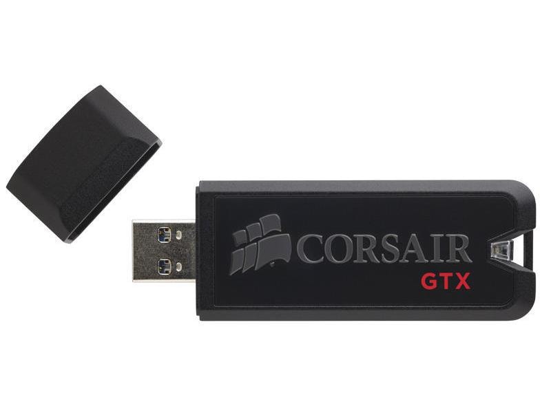 Corsair USB-Stick Flash Voyager GTX USB 3.1 Gen 1 512 GB USB-Stick mit 512 GB Speicherkapazität und 440 MB/s Lesegeschwindigkeit