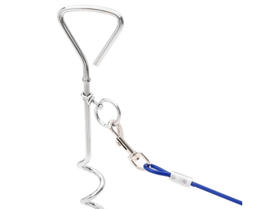 VIDAXL - Harnais de sécurité enfant Câble d'attache pour chien avec piquet de sol 5 m