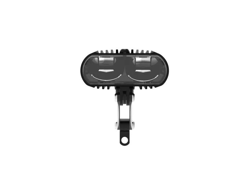 Lezyne HB StVZO E550, Forlys, Sort, Aluminium, LED, Hvid, 550 lm