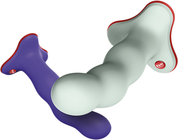 FUN-FACTORY FUN FACTORY - BOUNCER UNIQUE STRAP-ON DILDO FLASHY PURPLE Purple