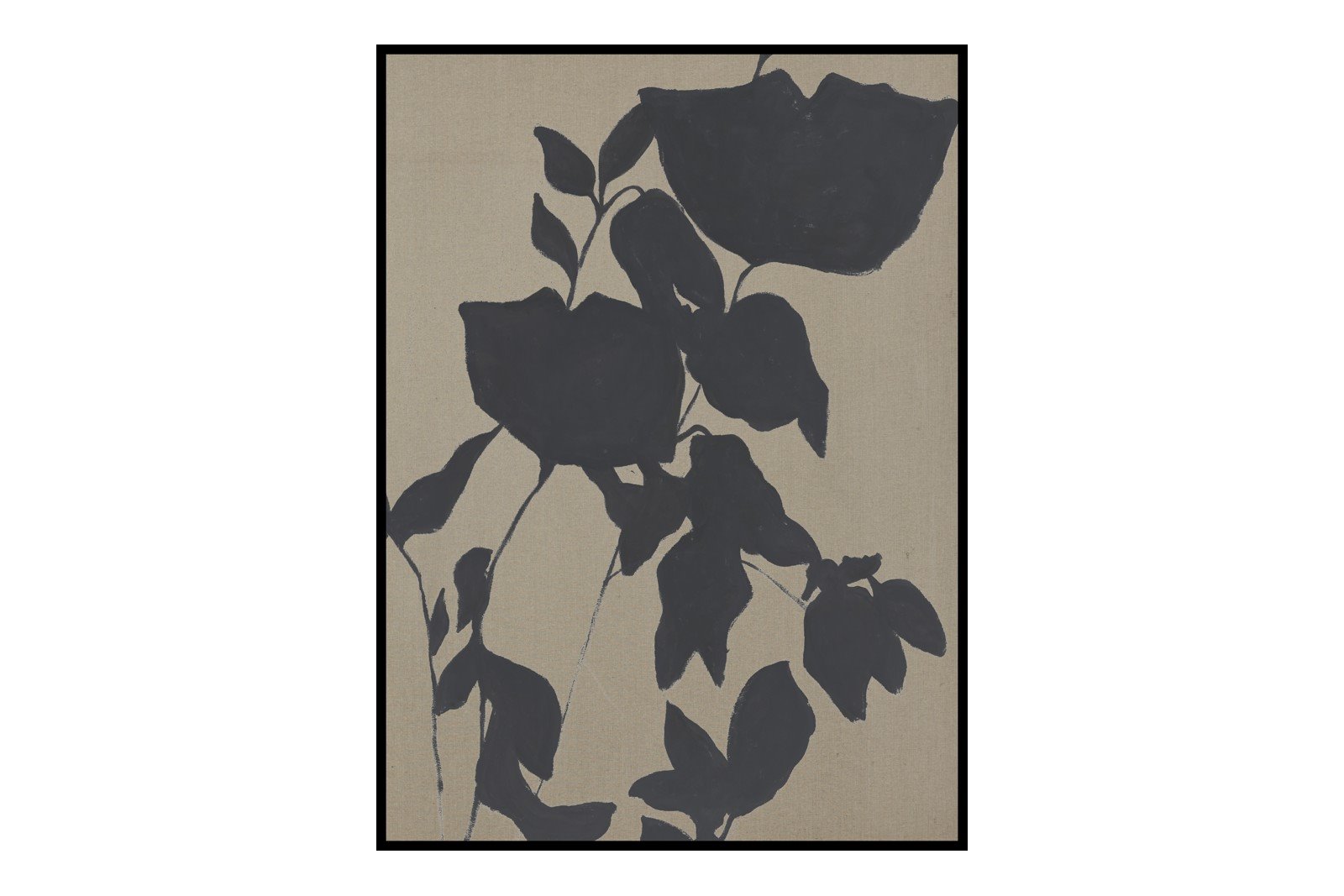 Fortuna Black 90x120 cm Black Frame
