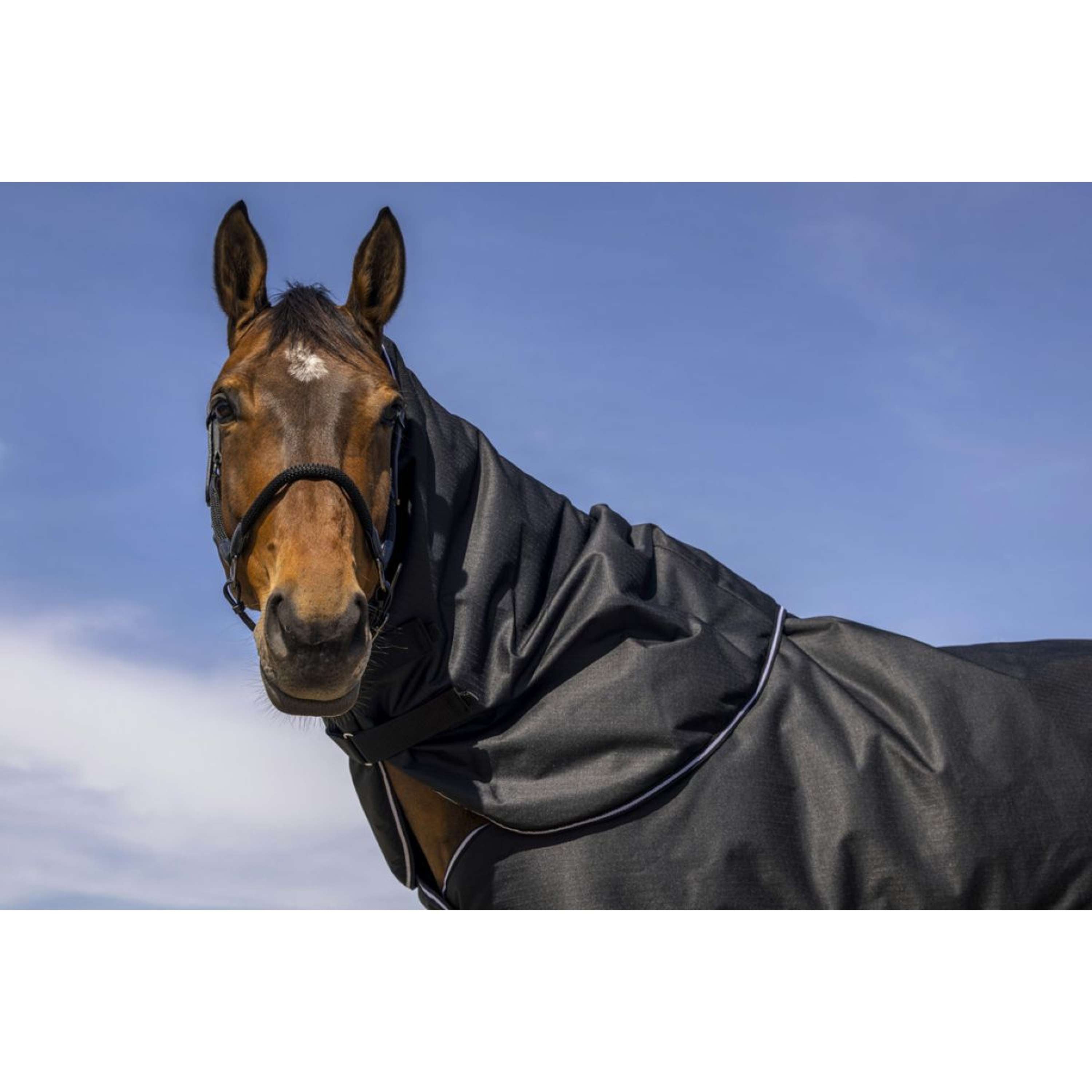 EQUITHÈME Halsstuk Tyrex 600D 0g Zwart