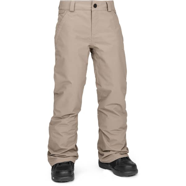 Pantalon de ski VOLCOM FREAKIN CHINO YOUTH INS PANT CHESTNUT BROWN