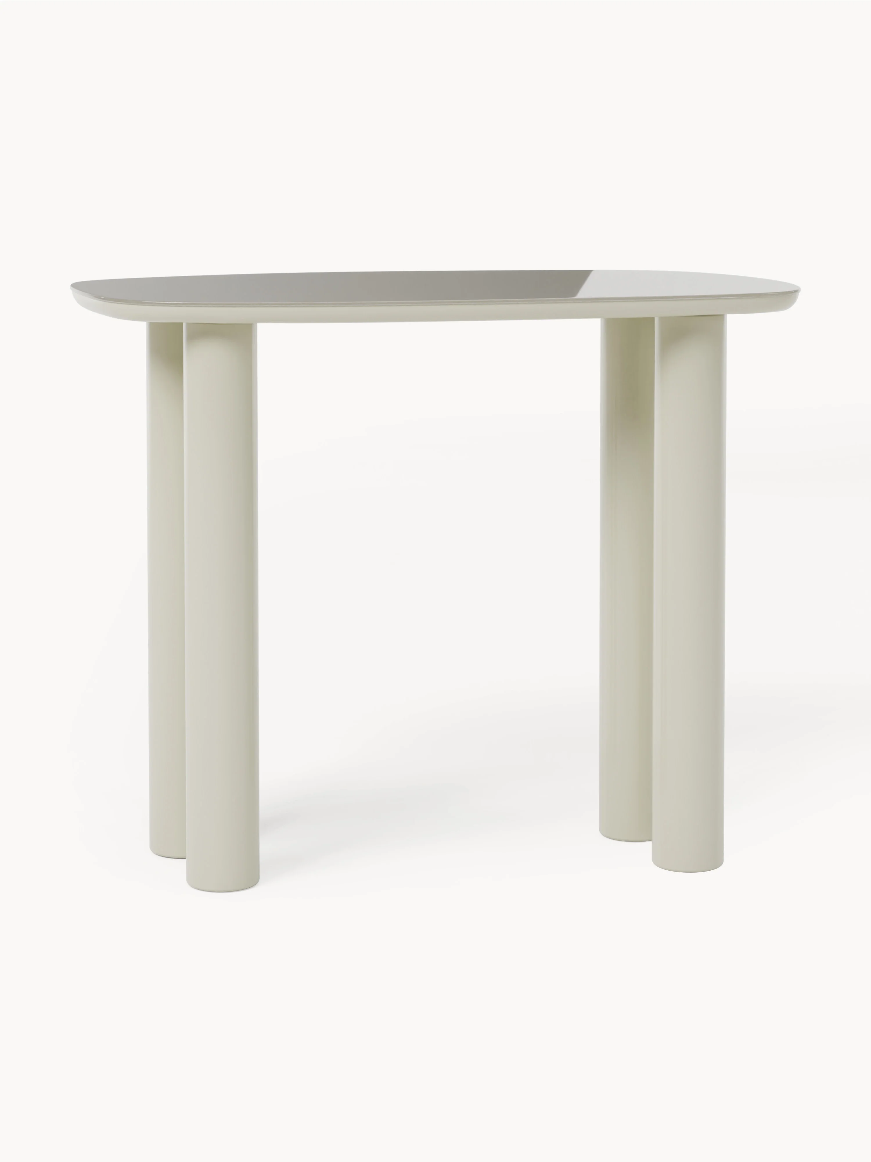 Wandtafel Beni met glazen tafelblad 2