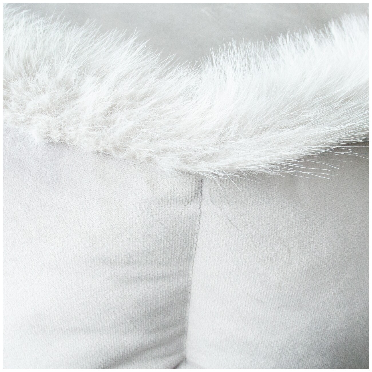 Wallace & Jones Katzenbett MAYFAIR silber/ grau