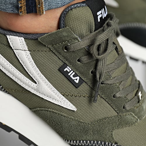 Baskets Run Formation FFM0223 Olive Night Dark Shadow
