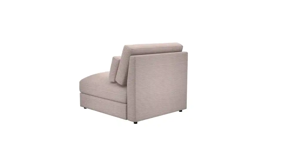 Element Branna Rosé Cordstoff 1-Sitzer