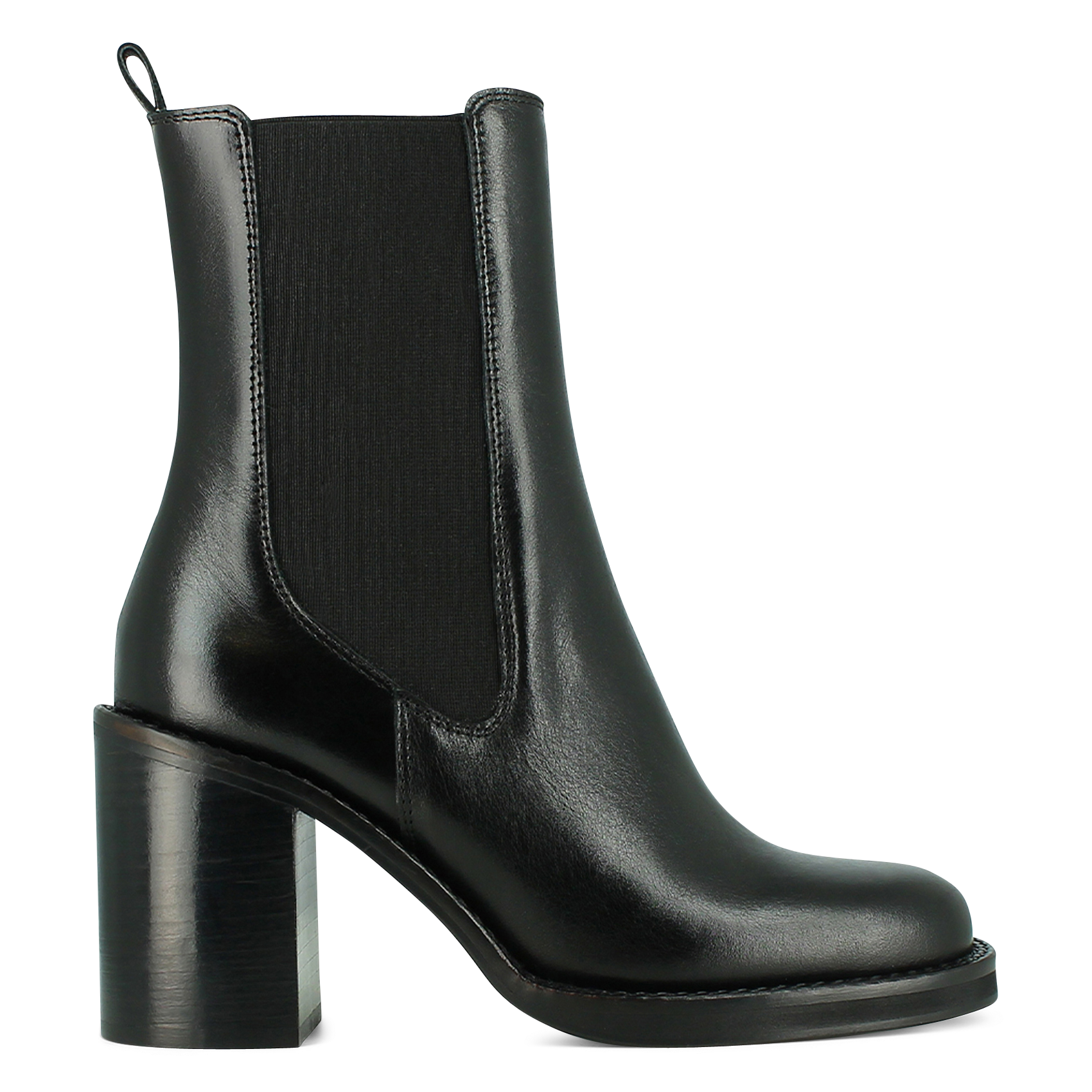 BRETZ - Bottines en cuir | Noir