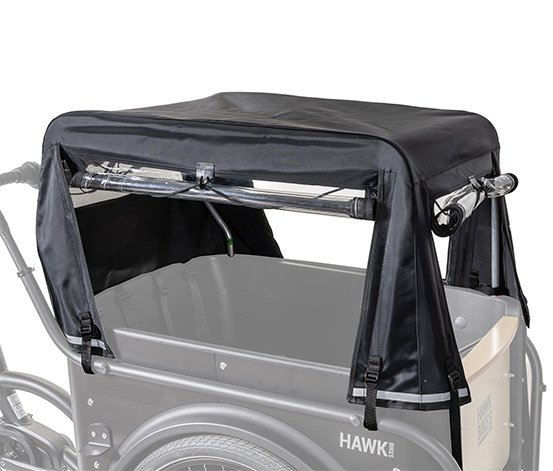HAWK Regenverdeck für E-Cargo 3.2 Bafang