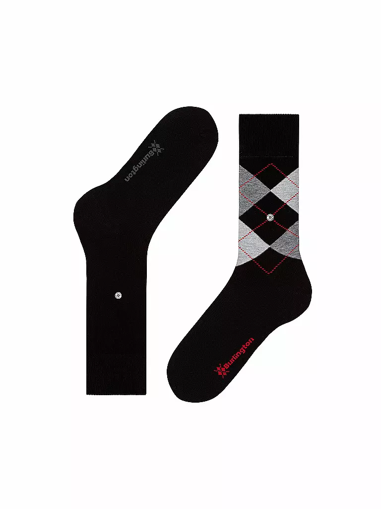 BURLINGTON Herren Socken EVERYDAY 2-er Pkg. 40-46 black schwarz