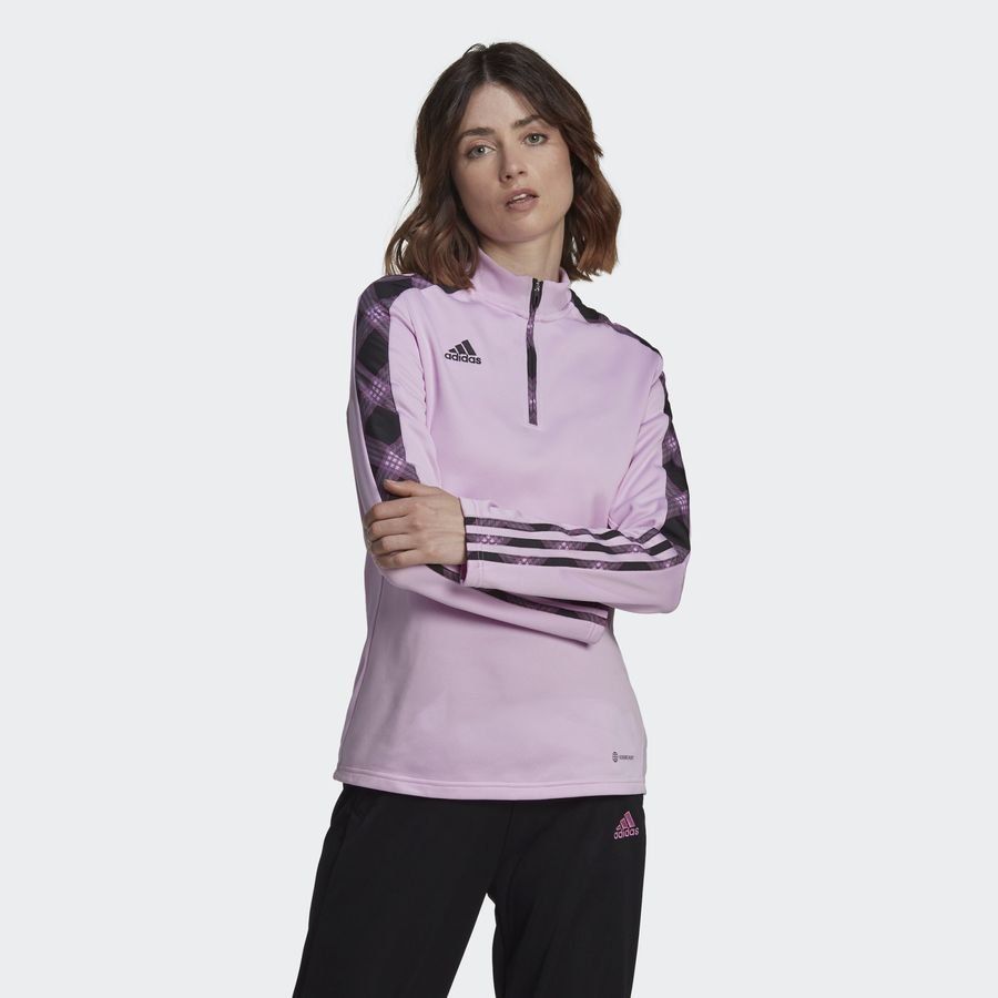 adidas Maillot d'Entraînement Tiro Midlayer - Rose/Noir Femme