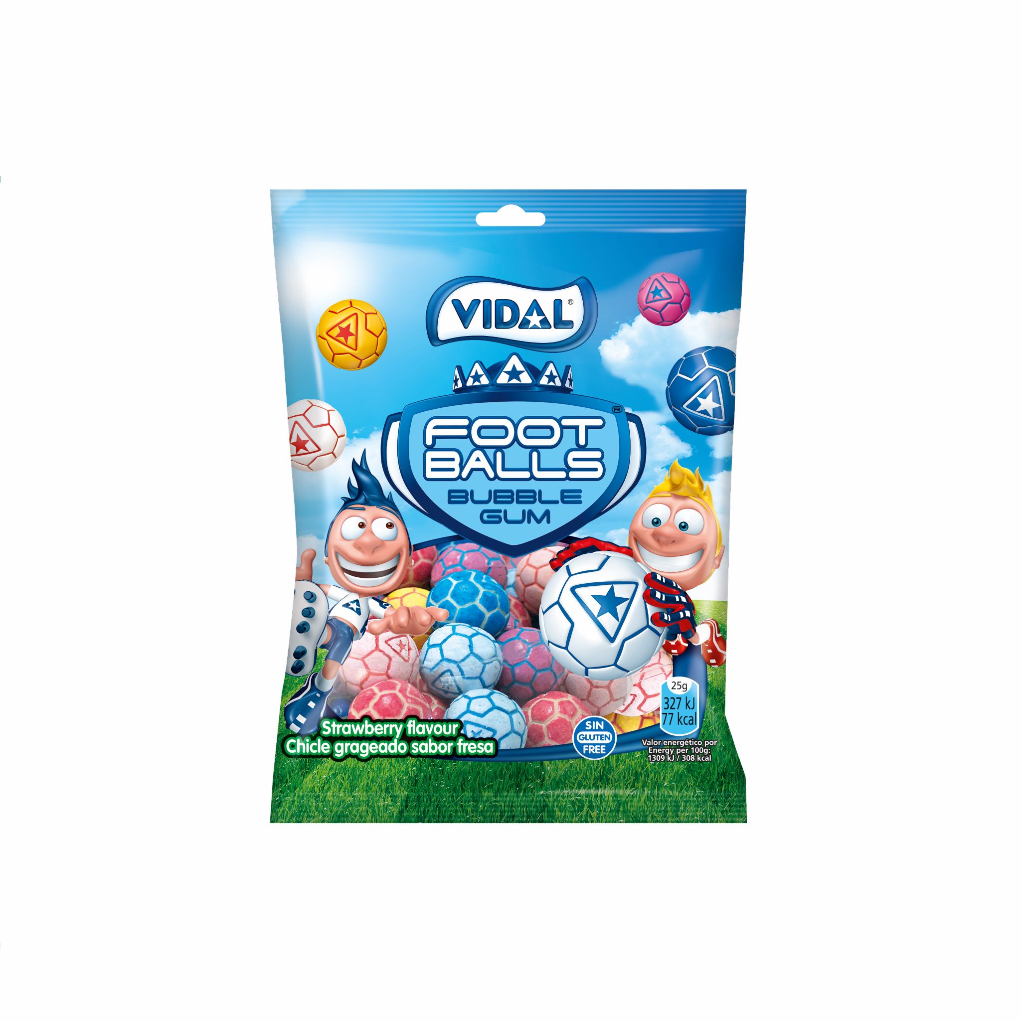GOMAS VIDAL BOLAS FUTEBOL 90G