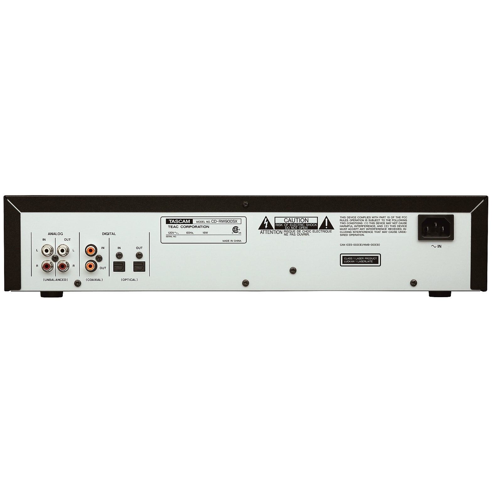 Tascam CD-RW900SX CD recorder