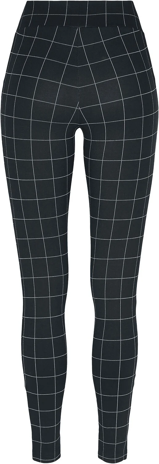 Legging Taille Haute à Carreaux | Urban Classics Legging
