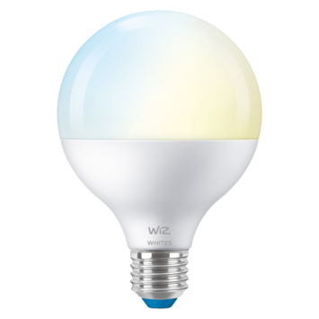 WiZ Connected LED globe E27 75W mat koel tot warmwit licht dimbaar