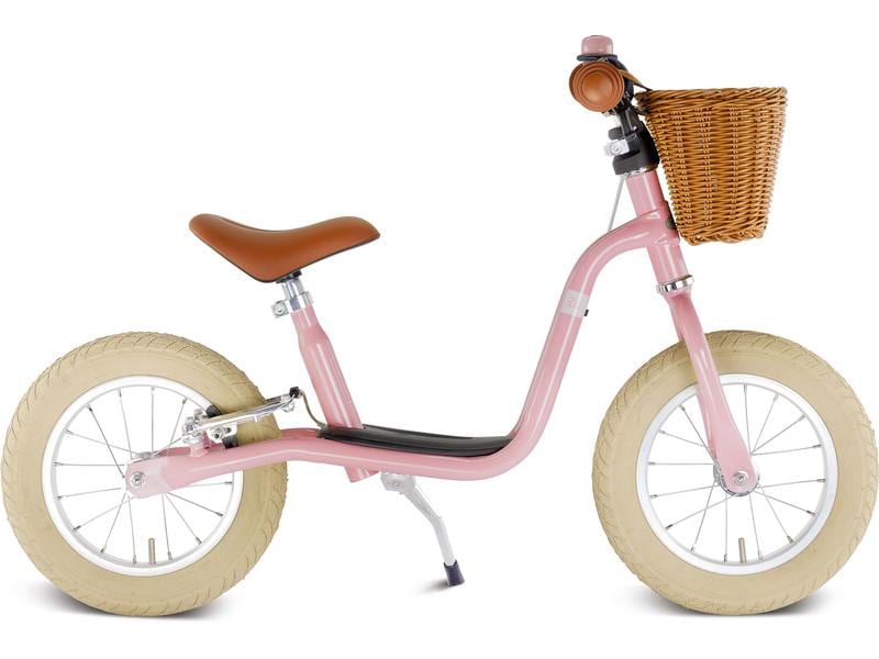 PUKY Kinder-Laufrad LR XL BR Classic Rosé Laufrad für Kinder ab 3 Jahren