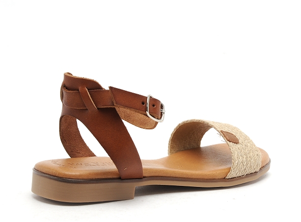 Eva frutos nu pieds plats femme 3052 beige