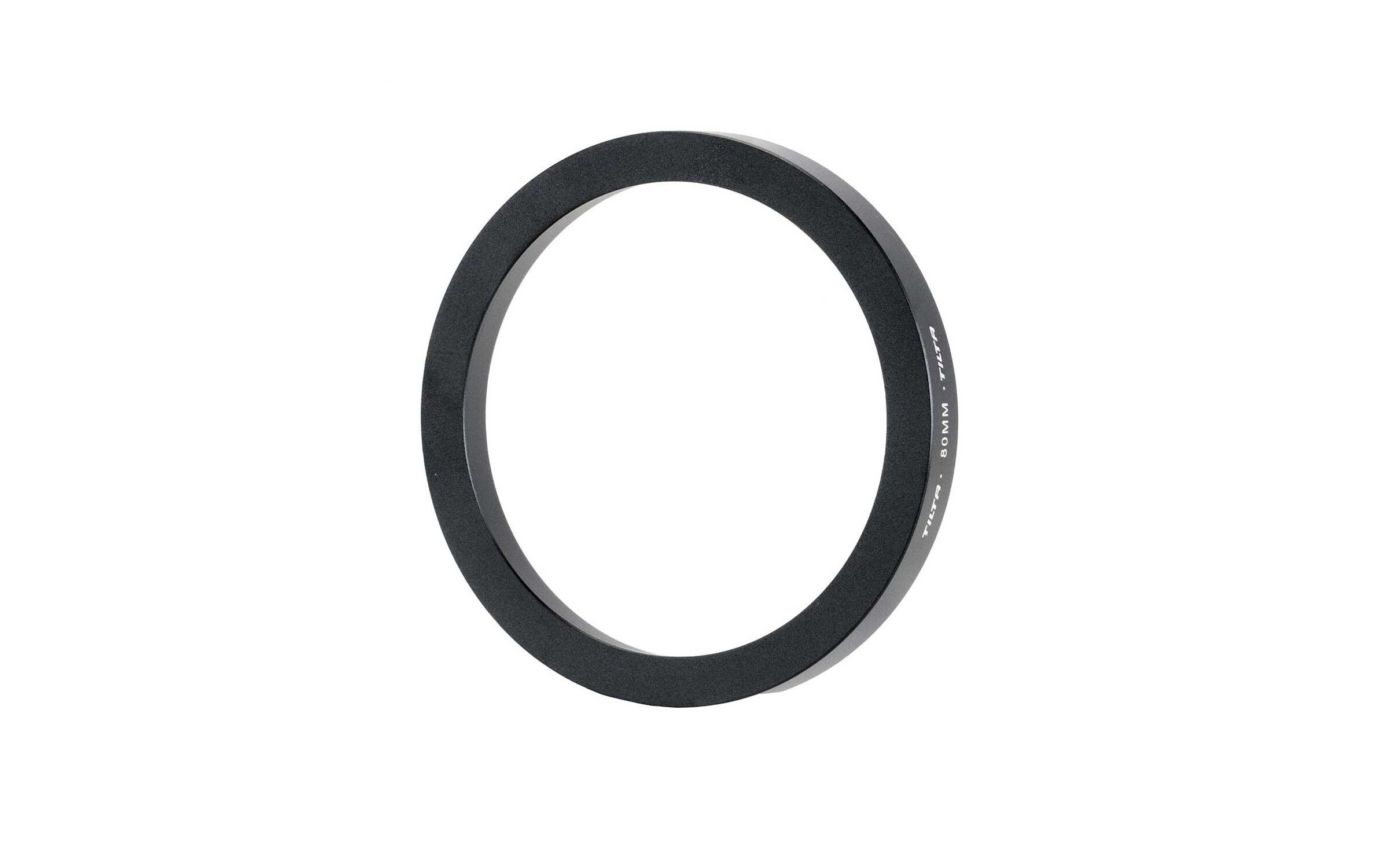 80 mm Cinema Adapter RingErmöglicht die Montage der Mirage Matte Box an einem Filmobjektiv mit einem Frontdurchmesser von 80 mm
