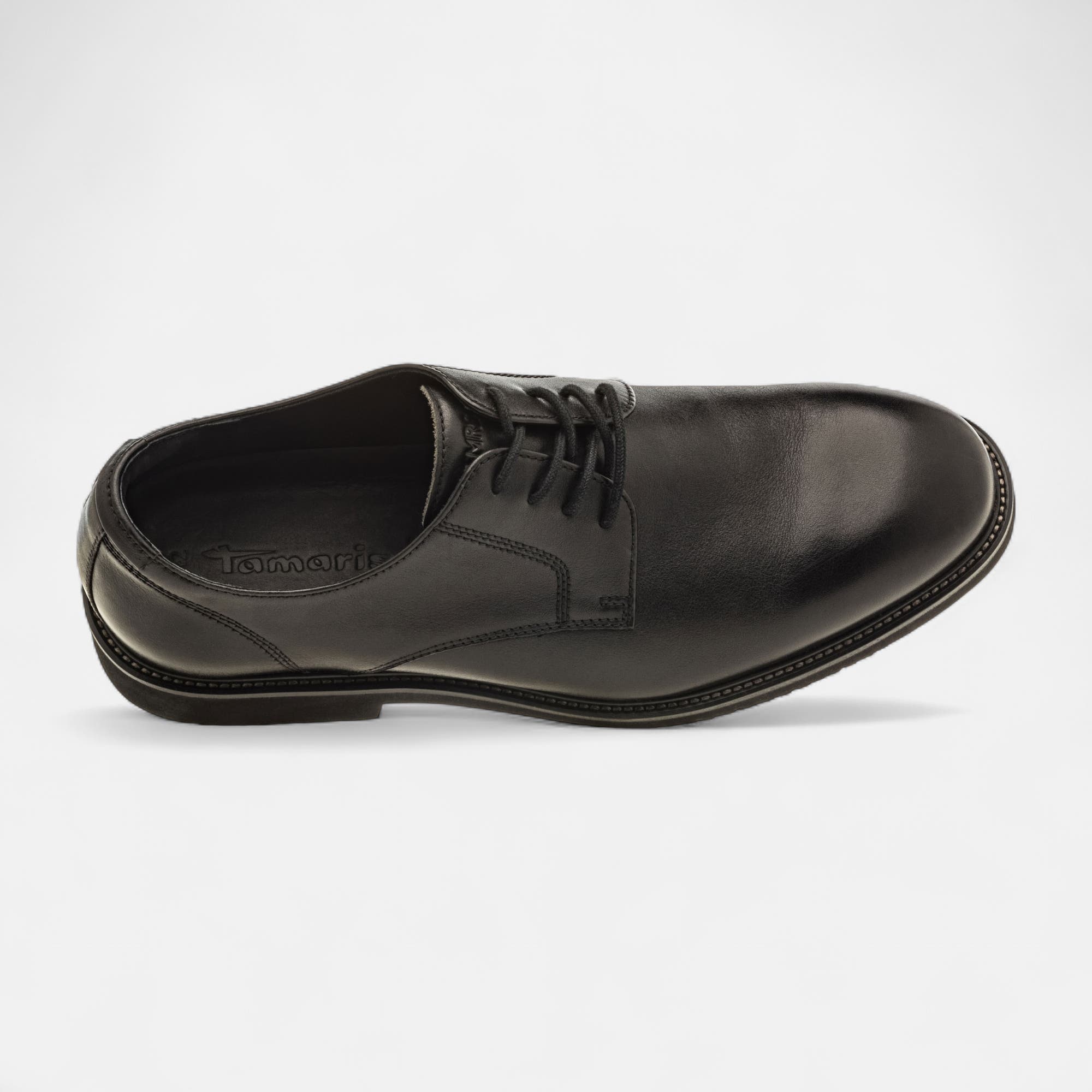 Derbies Homme en cuir noir