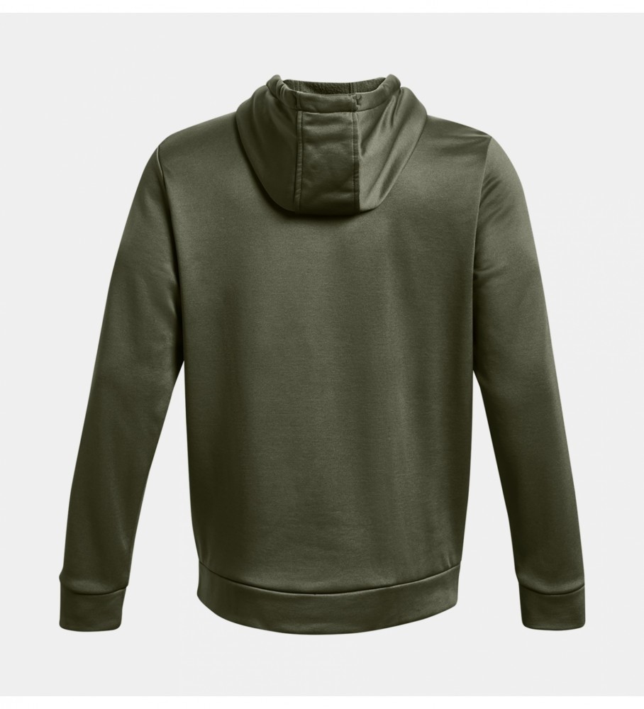 Moletom com capuz Under Armour Armour Fleece, verde