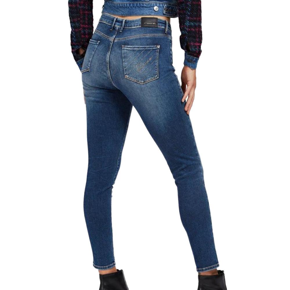 Guess Jean Ultra Skinny Bleu femme Guess Dals