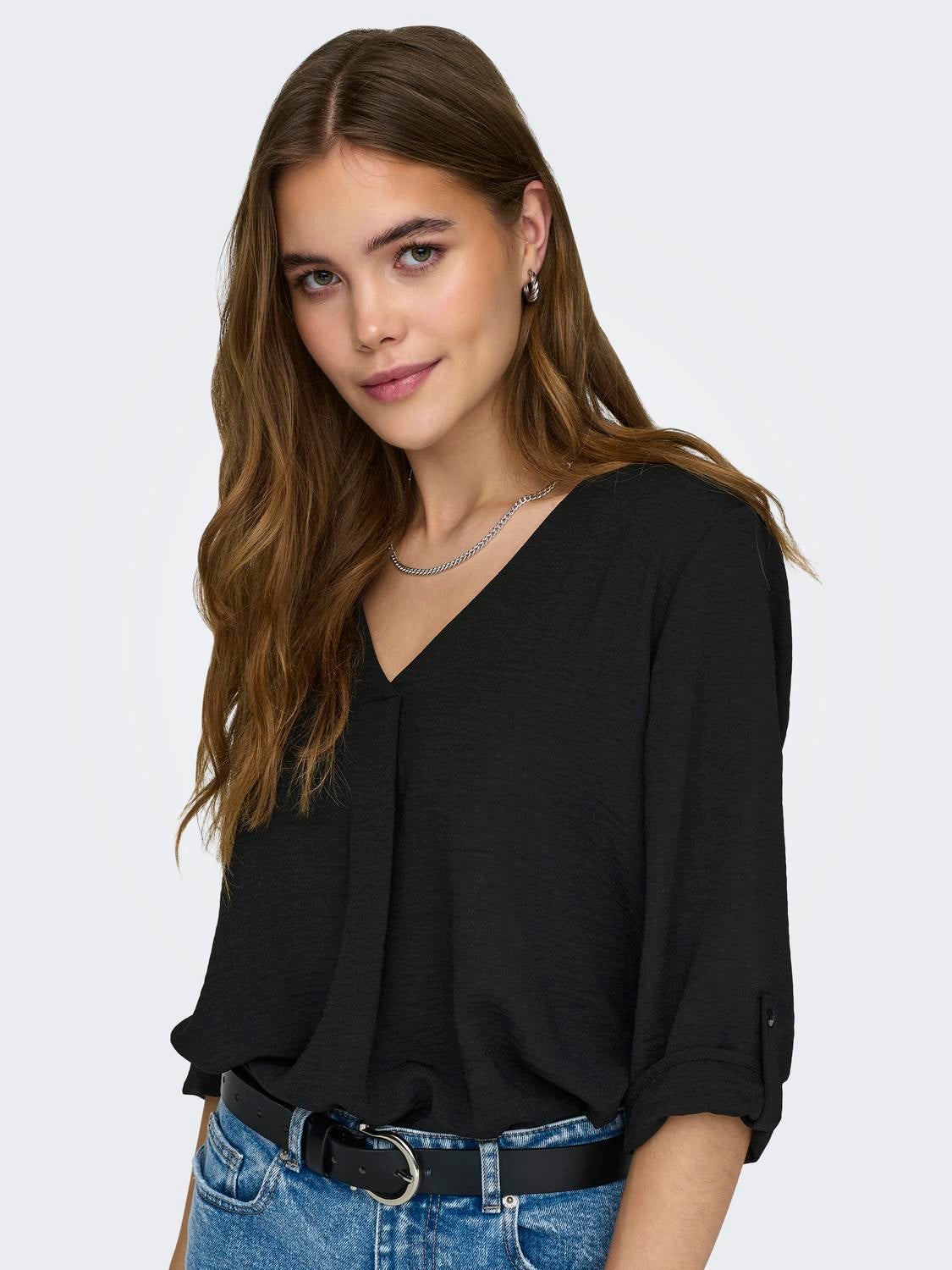 JDYDIVYA Top Black