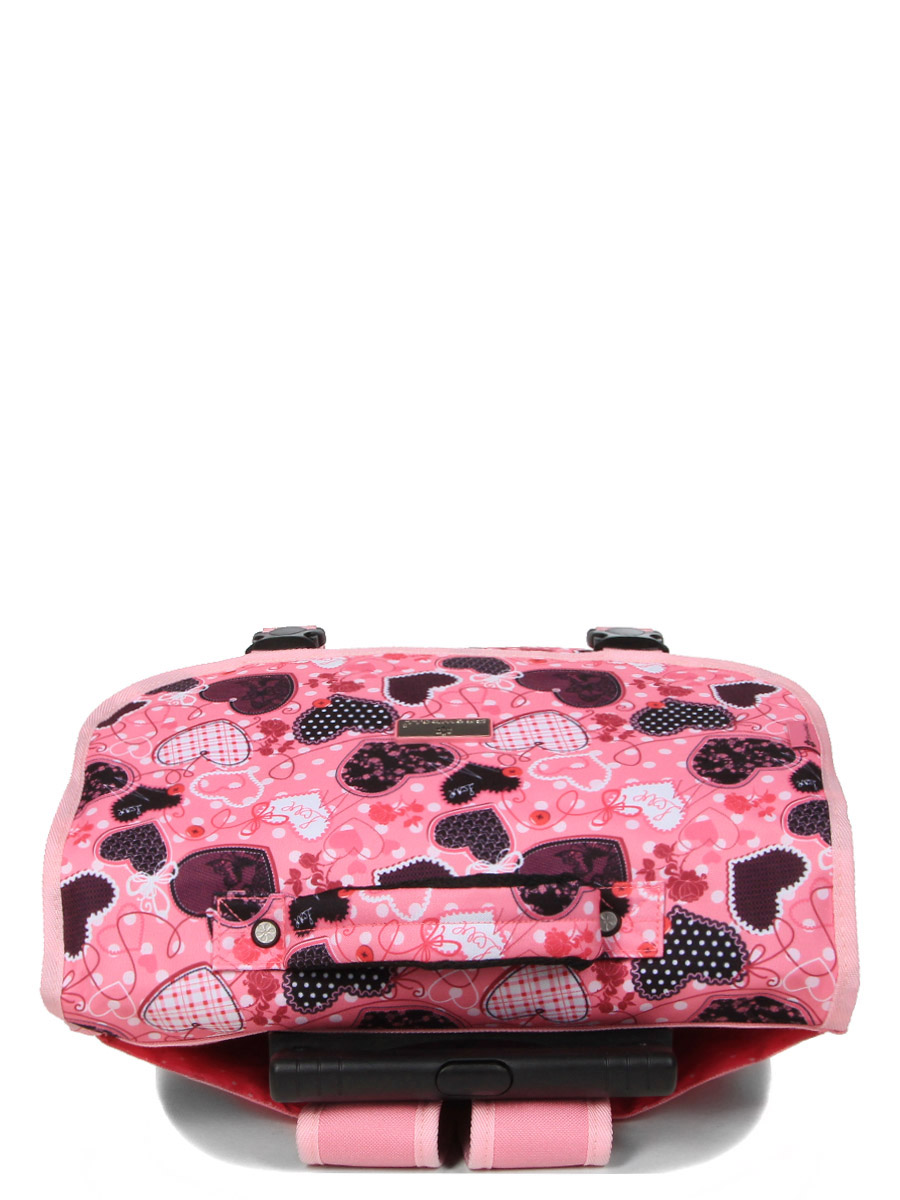 Cartable À roulettes Snowball Romantique Coeur 38 cm