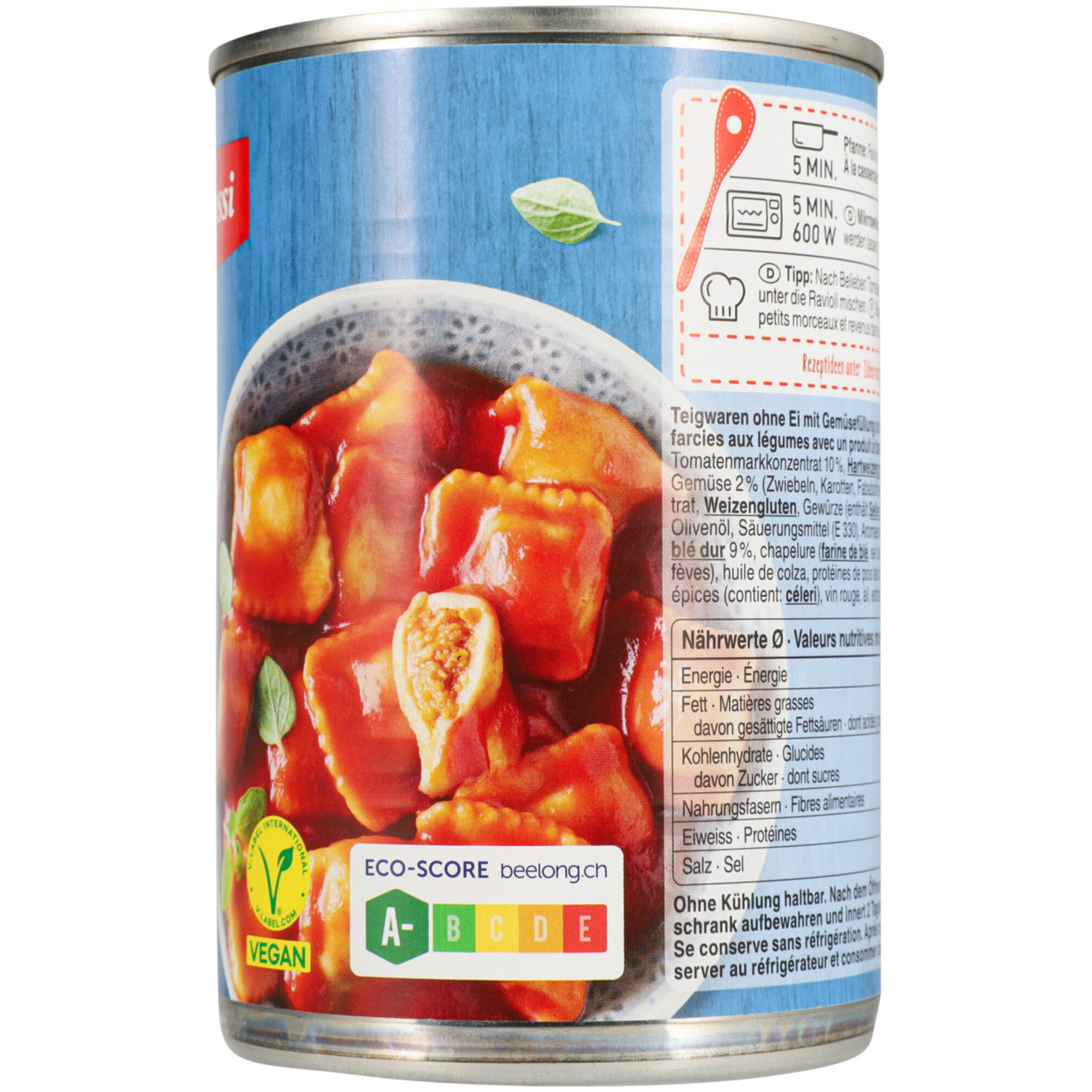 Betty Bossi Ravioli Plant Kitchen