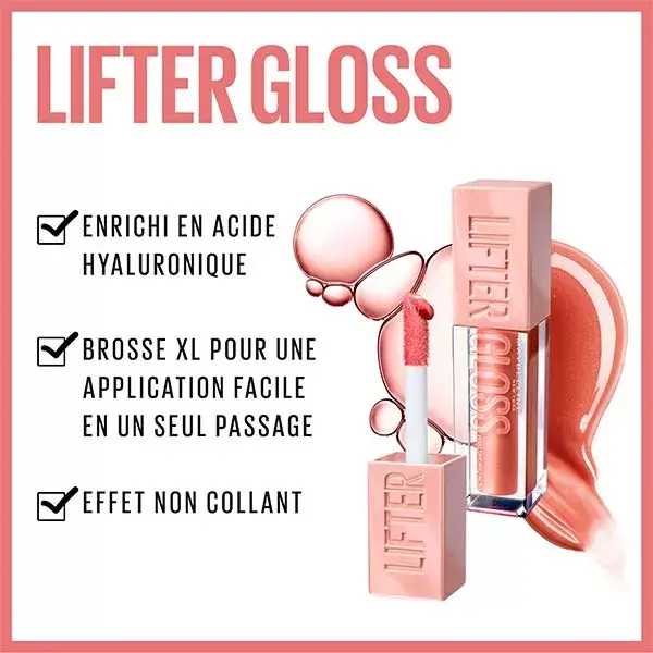 Maybelline New York Lifter Gloss Gloss à Lèvres N°03 Moon 5,4ml