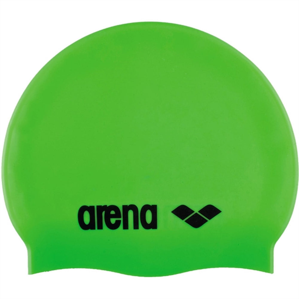 Køb Arena Badehætte Classic Silicone Jr Acid-Lime-Black