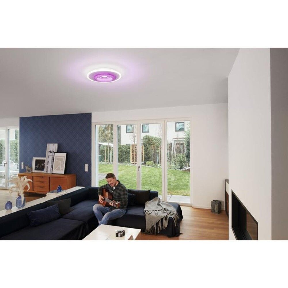 LED-PLAFOND LEDVNCE ORBIS RUMOR RGB SMART+ WIFI 54CM HVIT