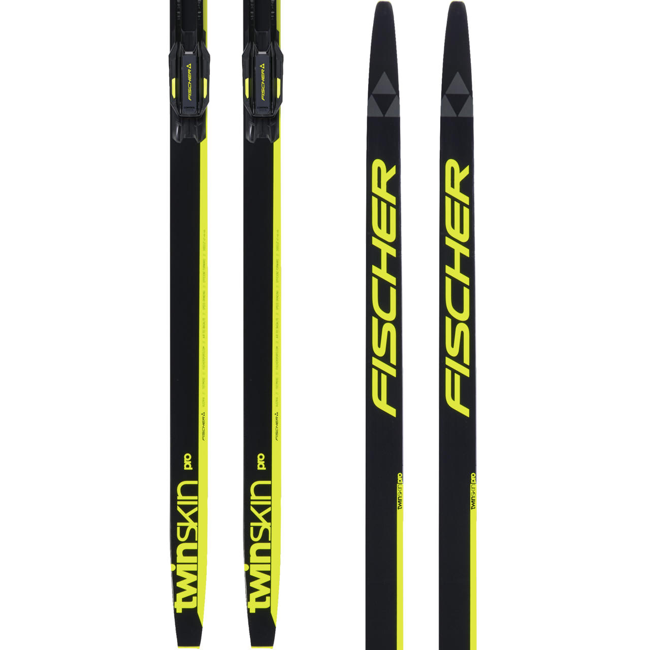 Fischer Twin Skin Pro Stiff incl. Bindung (2024/25) | Classic | Langlaufski | Langlauf | XSPO