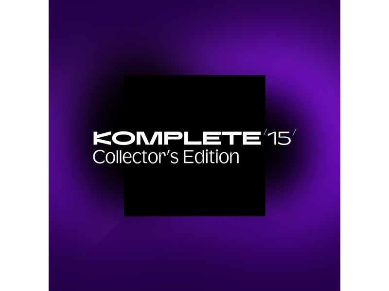Native Instruments Komplete 15 Collectors Edition – Box Erweiterte Produktions-Suite für die professionelle Musikproduktion