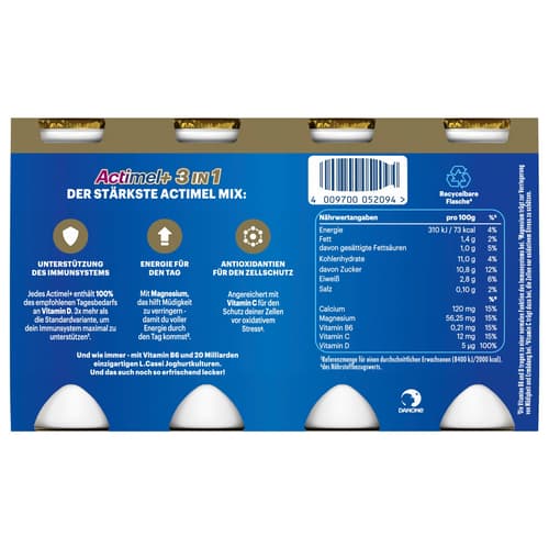 Actimel  3in1 Pfirsich & Maracuja
