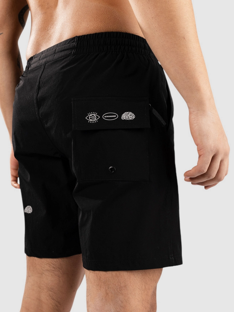 Rivvia Projects Daily Ride Boardshorts washed black
